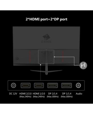 U25S 24.5 inch 1080P FHD 1920 x 1080 300Hz 1ms IPS Flat Panel Gaming Monitor