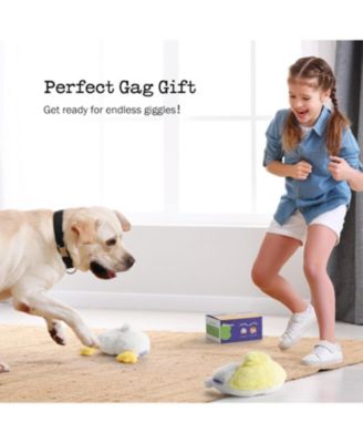 Hilarious Farting  Dog Toy, Emit Funny Farting Sounds When Press, Battery-Powered,  Plush Stuffed Dog Toy for All Breeds Sizes