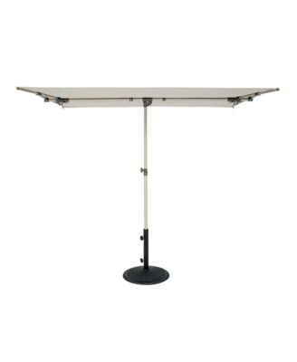 4.95FT x 6.93FT Rectangle Balcony Outdoor Umbrella
