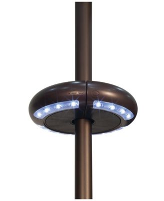 Round Umbrella Light with Bluetooth Speaker