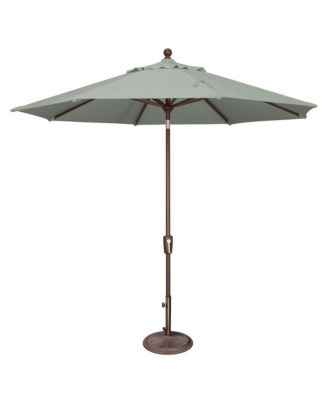9FT Octagon Patio Umbrella with Push-Button Tilt