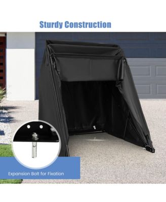 11.2' x 4.5' x 6.3' Waterproof Motorbike Storage Tent Outdoor Motorcycle Shelter