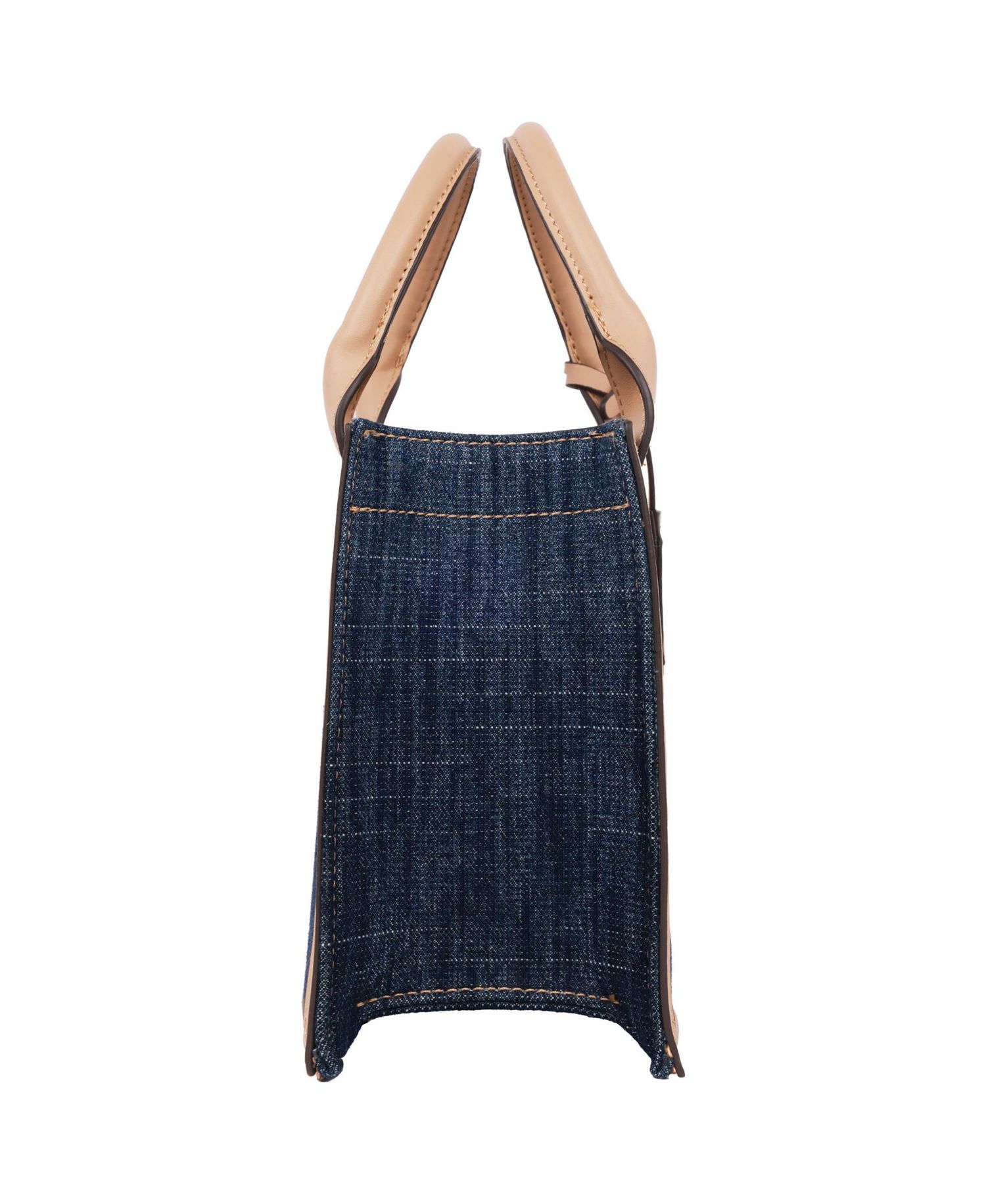 Bombe Logo Denim Tote