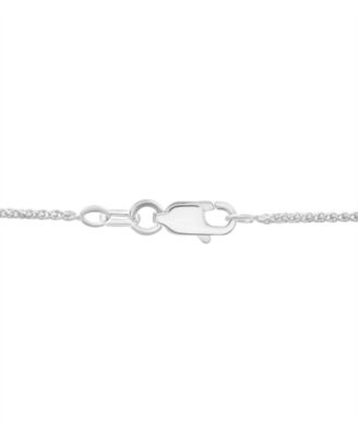 Diamond Pav&eacute; Clover 18" Collar Necklace (2 ct. t.w.) in 14k White Gold or 14k Yellow Gold, Exclusively at Macy's