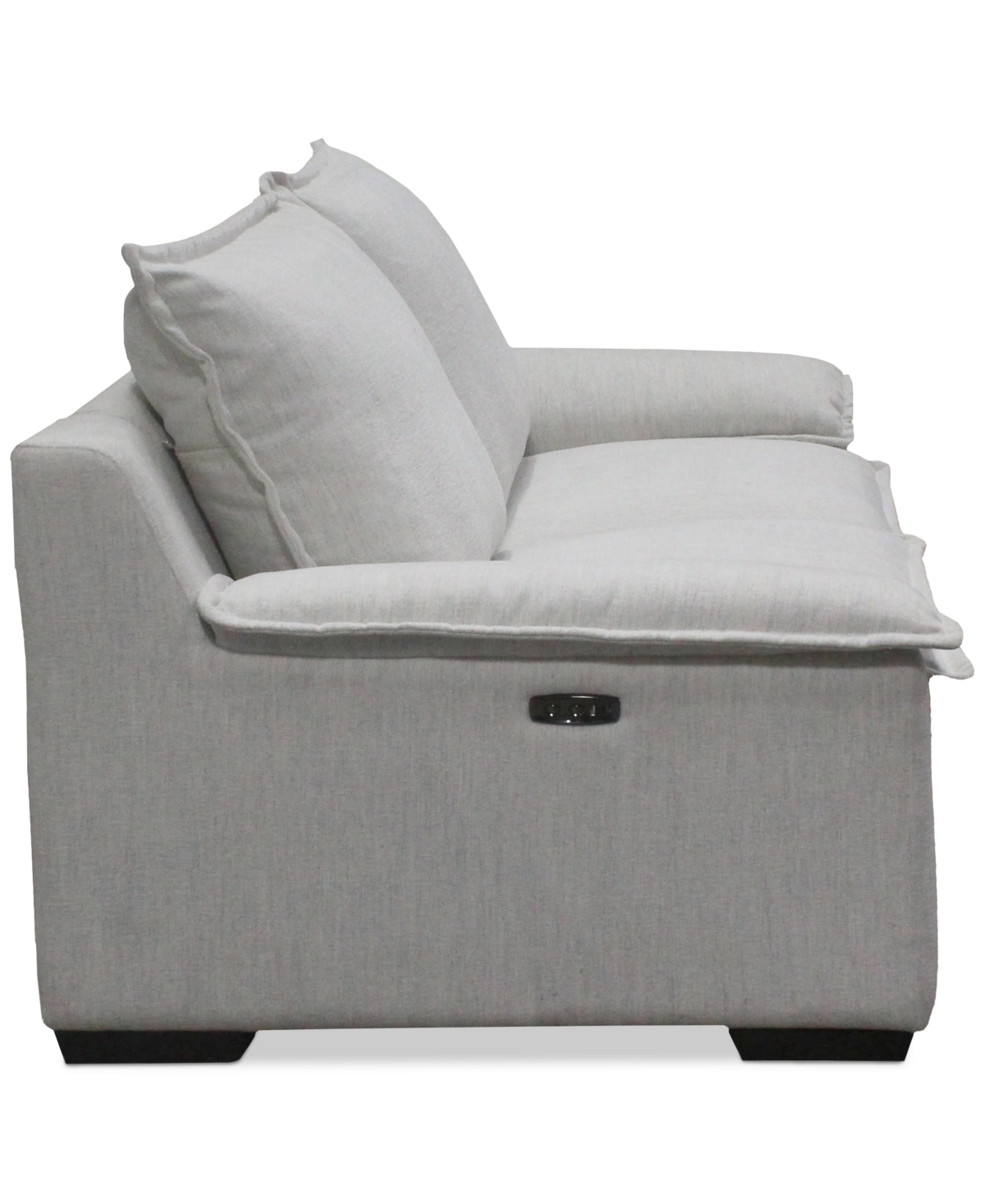 Macy's Borsi 2-pc. Sofa Sectional With 2 Power Recliners In Brown