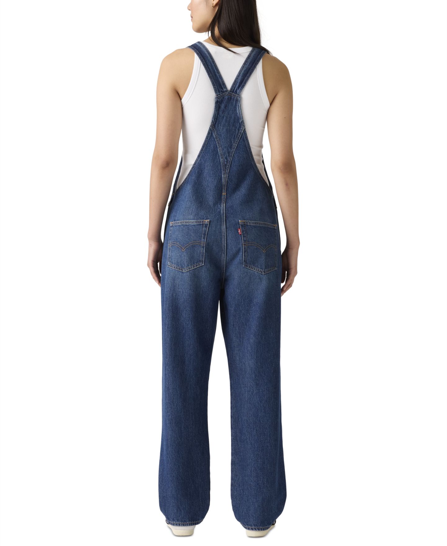 Женский комбинезон Levi's Vintage-Style Cotton Denim Overalls, цвет: Propose To Me — фото 4