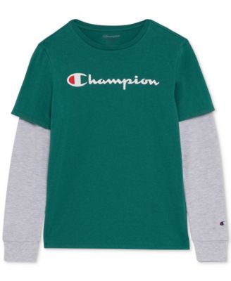 Big Boys Layered-Look Graphic T-Shirt 