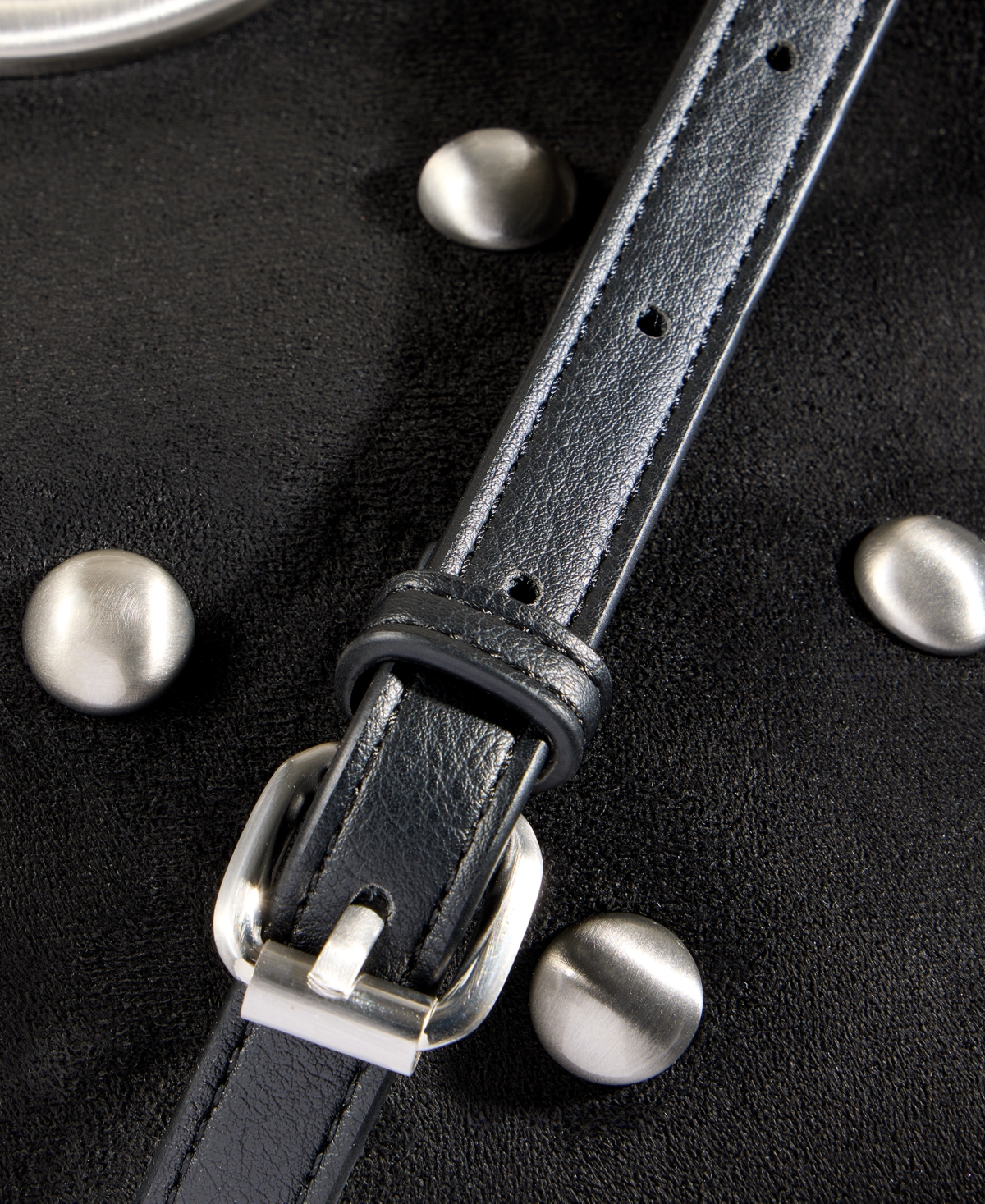 Inc International Concepts Tysha Bangle Stud Clutch, Exclusively At Macy's In Black