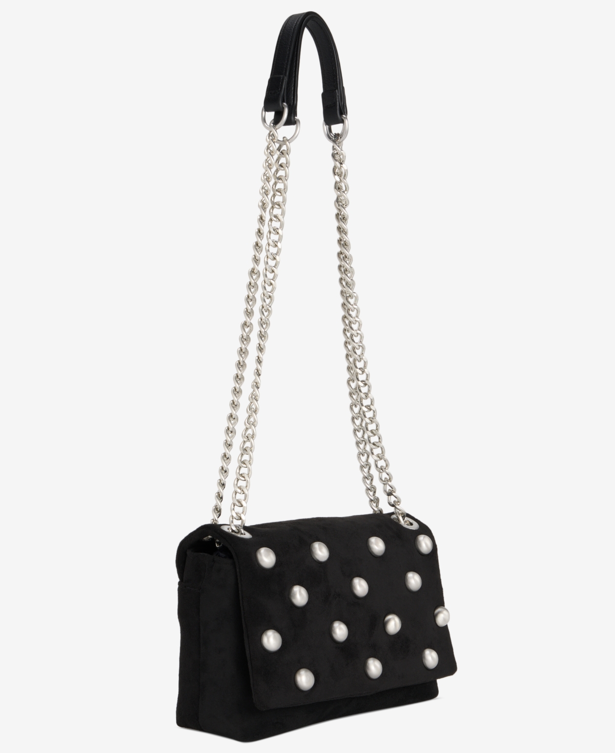 Inc International Concepts Mini Ajae Studded Crossbody, Exclusively At Macy's In Black
