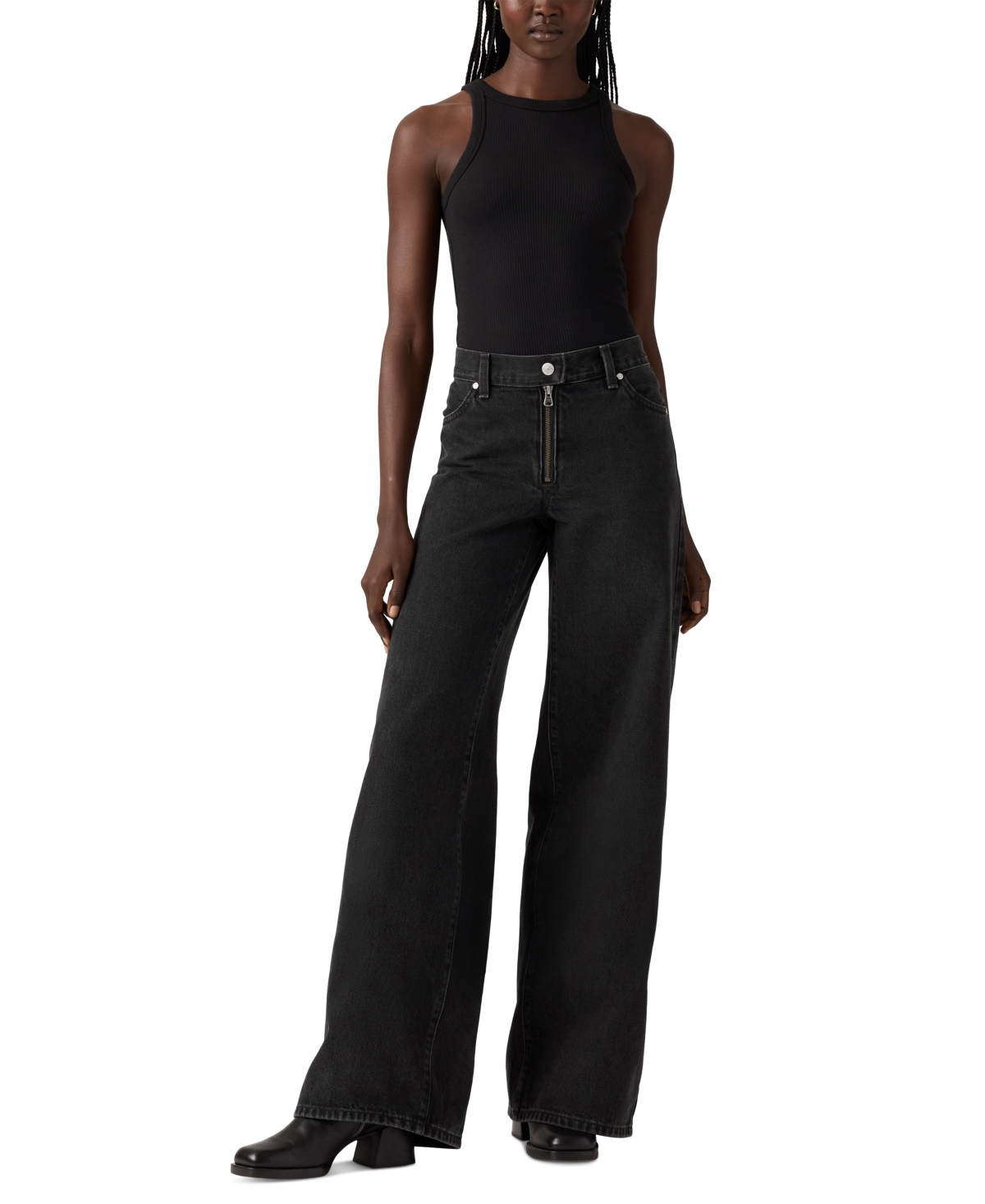 Levi's Women's Cotton '94 Mid-rise Wide-leg Moto Jeans
