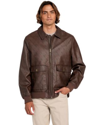 Men's Monogram Aviator Jacket