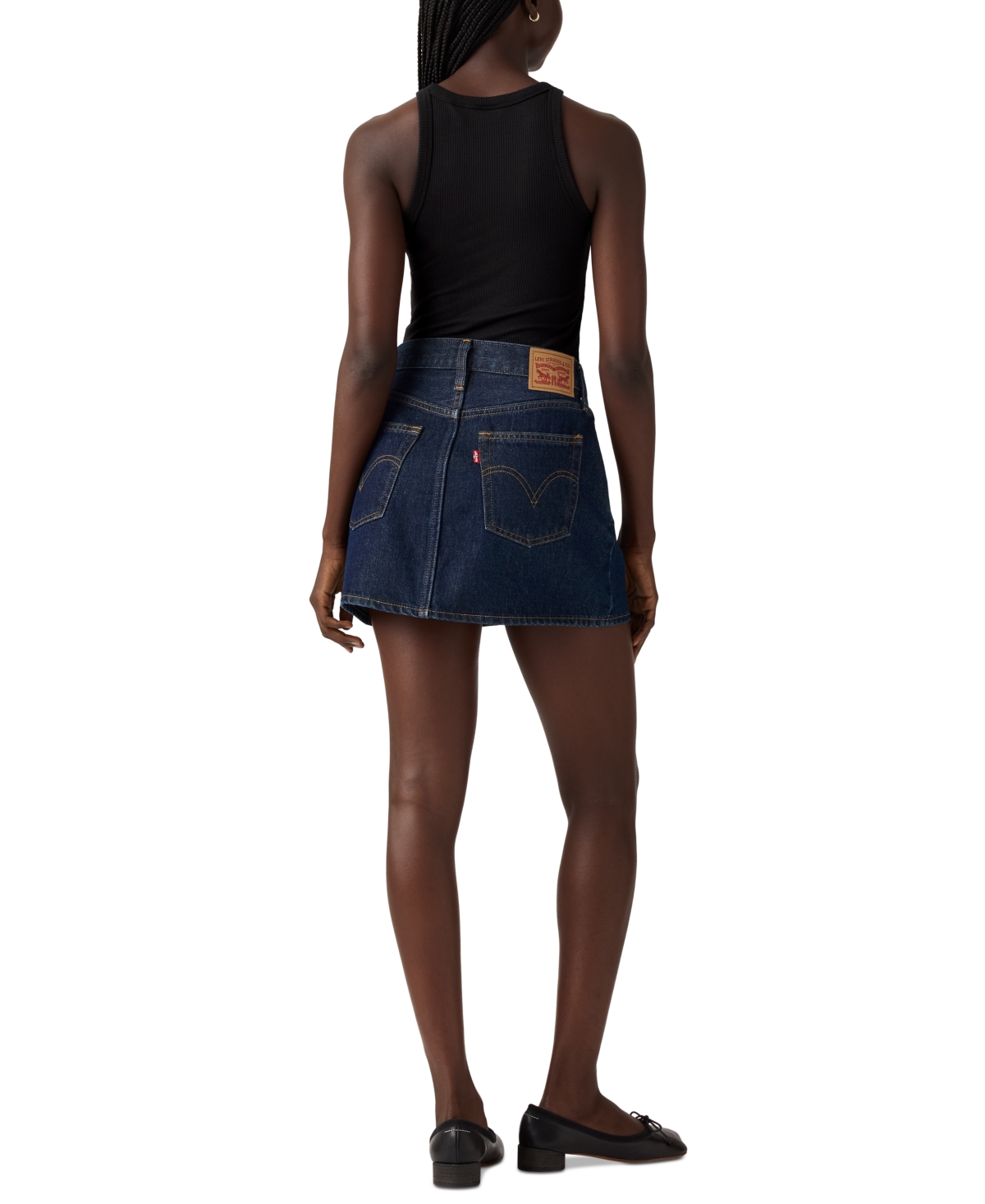 Levi's Women's Western Yoke Icon Denim Skirt