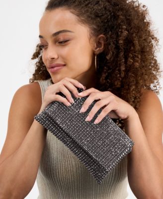 Prudence Small Diamond Mesh Crossbody, Exclusively at Macy's 