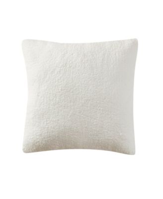 Merry Christmas Holly Pillow Square Decorative Pillow, 20" x 20"