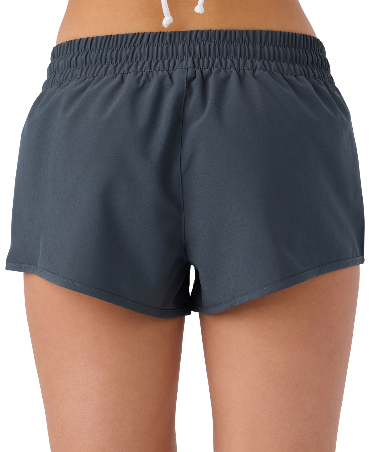 O'neill Juniors' Saltwater Solids Balboa 2" Drawstring Board Shorts In Gray