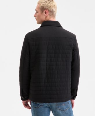Men's Quilted Shirt Jacket