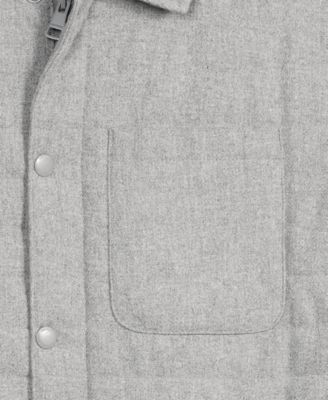 Men's Quilted Shirt Jacket