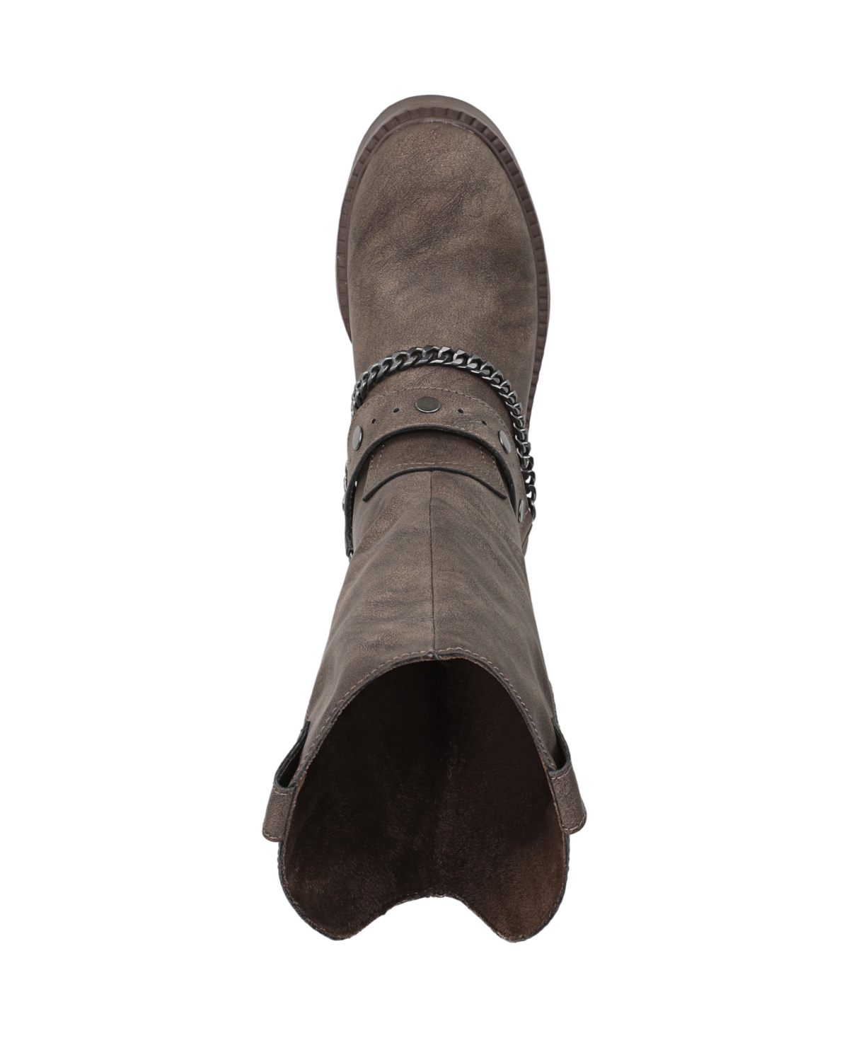 Blowfish Malibu Women's Verona 2 Round Toe Block Heel Tall Boots In Brown
