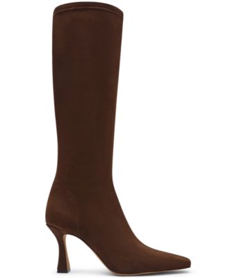 Women's Flute Knee-High Dress Boots, Regular & Wide Calf