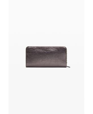 Women's Large metallic wallet