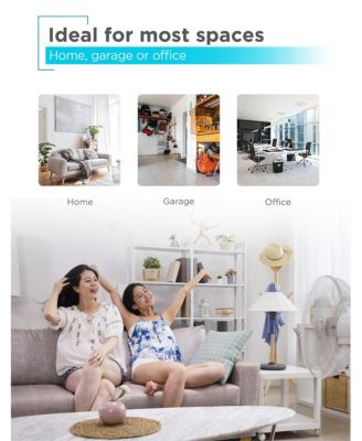 16-Inch Pedestal Fan, Oscillating Fan for Home and Office, with 3 Speed Settings