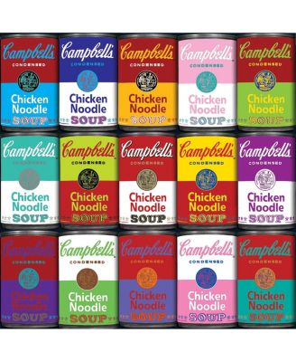 TDC Games Campbell's Souper Hard Jigsaw Puzzle - 500 pieces - Double Sided