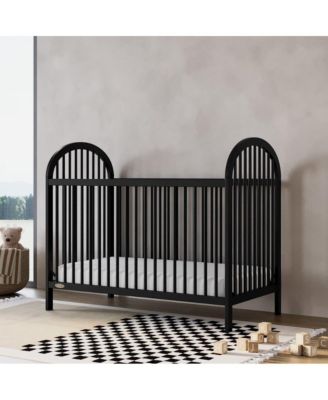 Olivia 3-in-1 Convertible Crib (Black) – GREENGUARD Gold Certified