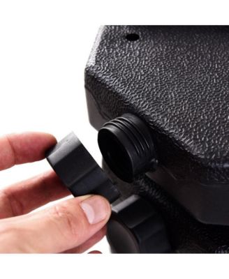 20 Inch Patio Offset Water Filled Plate Umbrella Base Sand