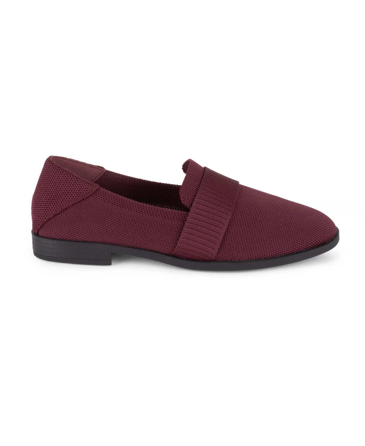 Tahari Mykonos Knit Loafer In Burgundy