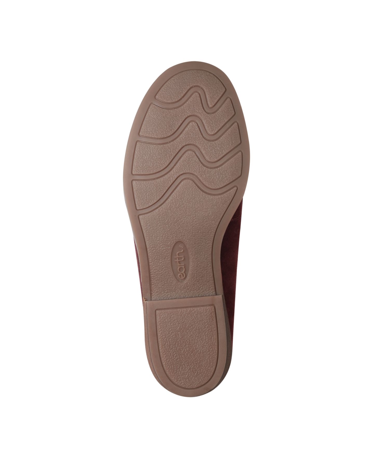 Женские сабо Earth Everett Tassels Slip-On Mule, цвет: Тёмный красный замшевый — фото 5