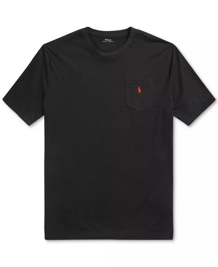 Men's Big & Tall Crew-Neck Pocket T-Shirt - thumbnail 10