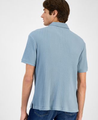 Men's Rocco Textured Polo Shirt, Exclusively at Macy's