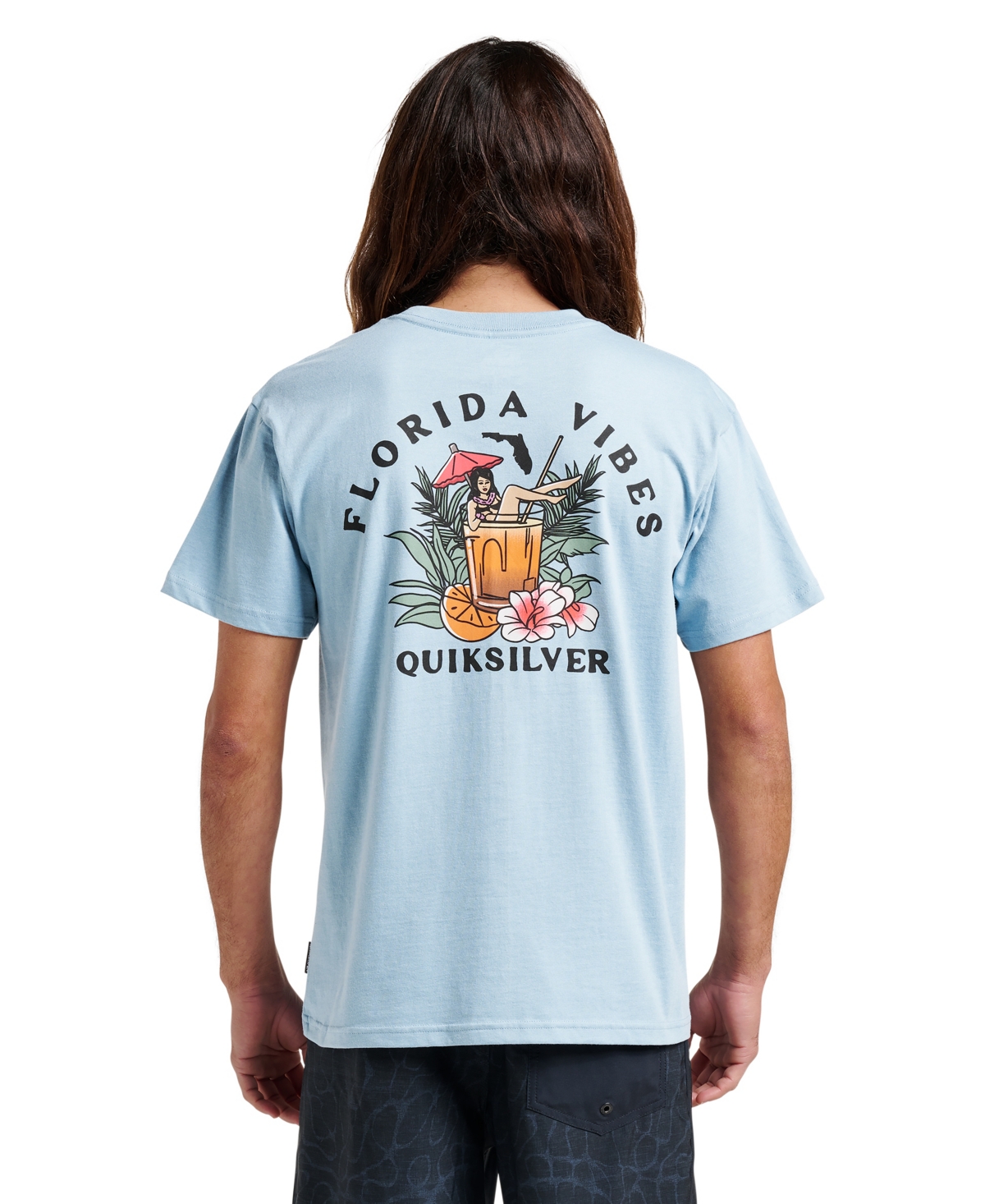 Men's Florida Vibes T-Shirt - Ashley blue heather