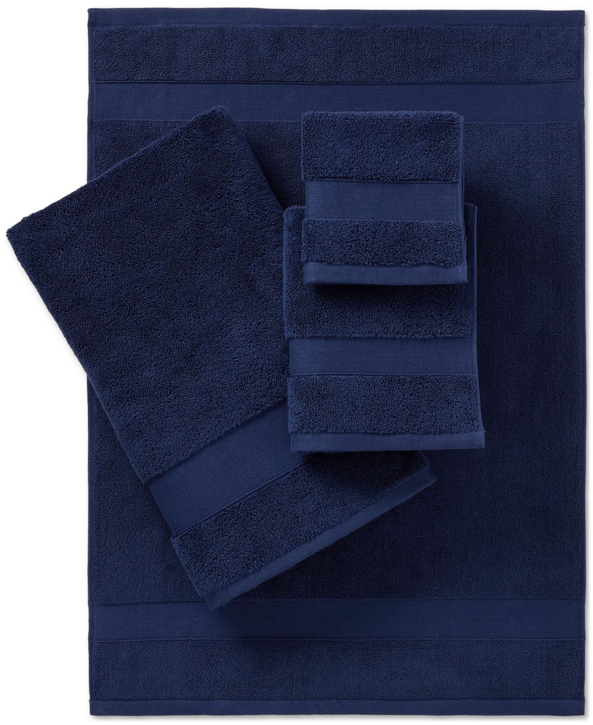 Ralph Lauren Watson Solid Cotton 6-pc. Towel Set In Blue