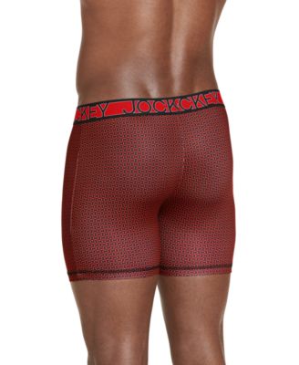 3-Pack Active Microfiber 5" Boxer Briefs