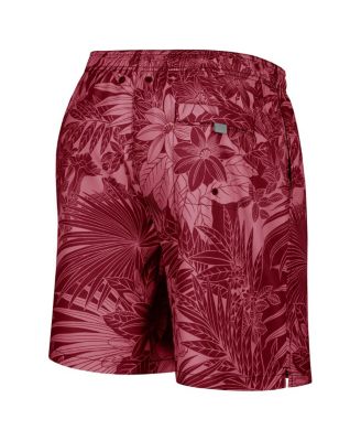 Men's Maroon Texas A&M Aggies Santiago Palms Board Shorts