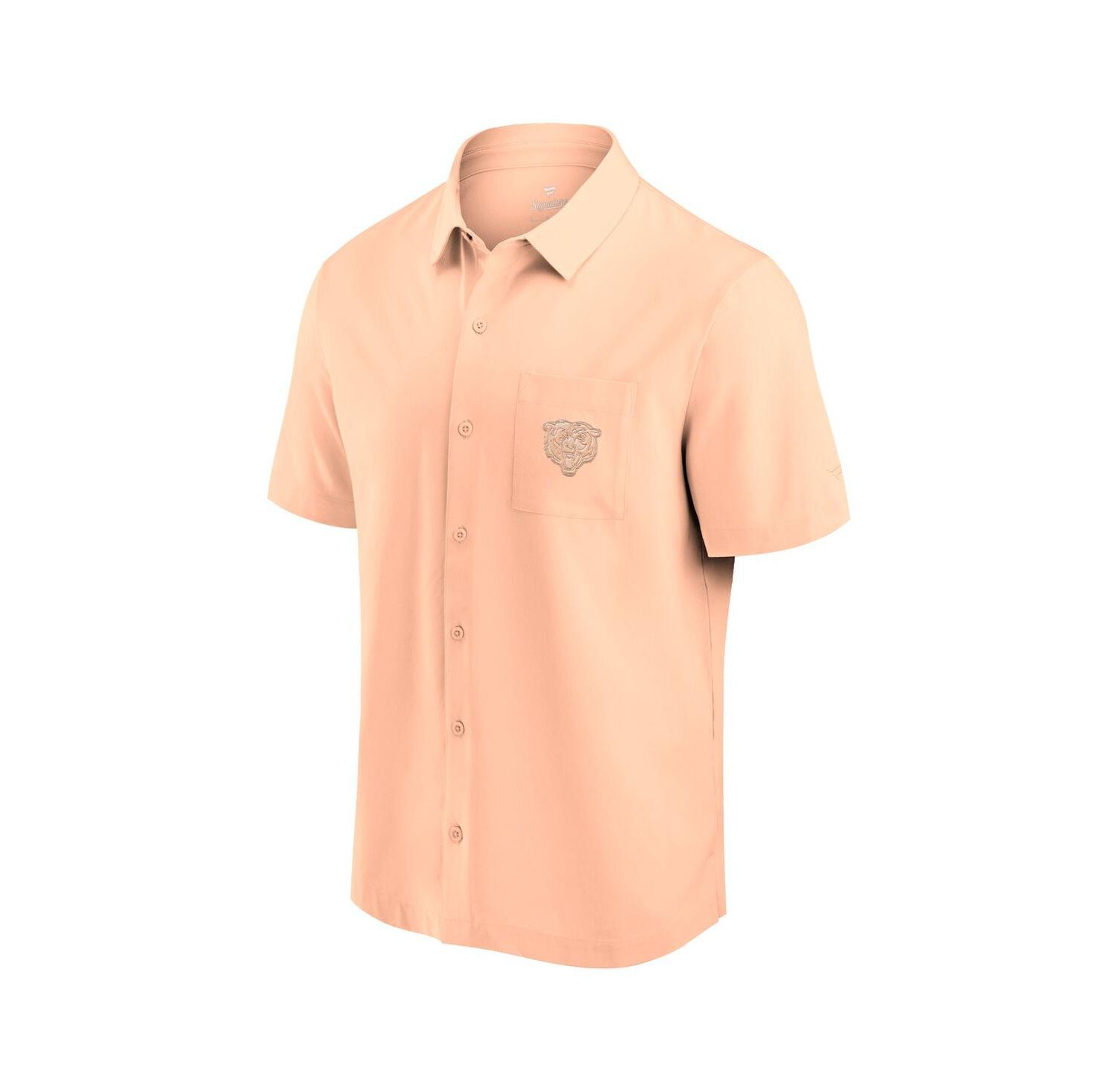 Men's Light Pink Chicago Bears Front Office Button-Up Shirt