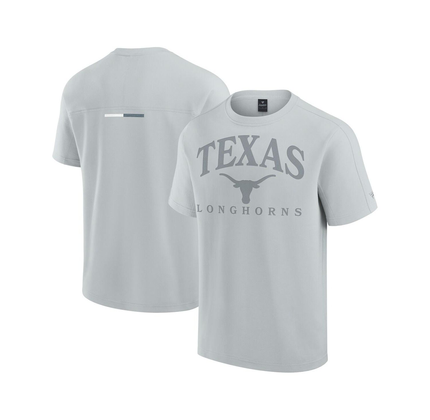 Men's Gray Texas Longhorns Flex Tri-Blend T-Shirt
