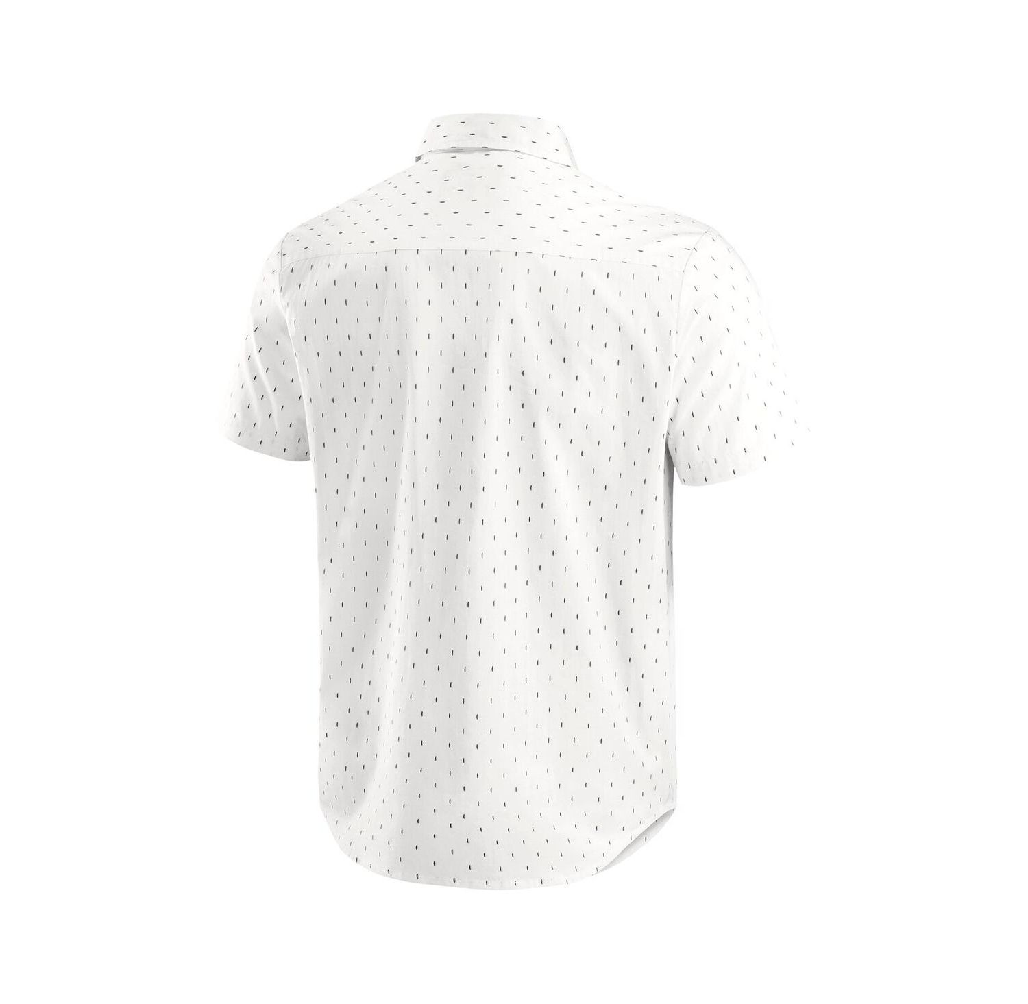 Darius Rucker Collection by Men's Cream New York Mets Printed Button-Down Shirt