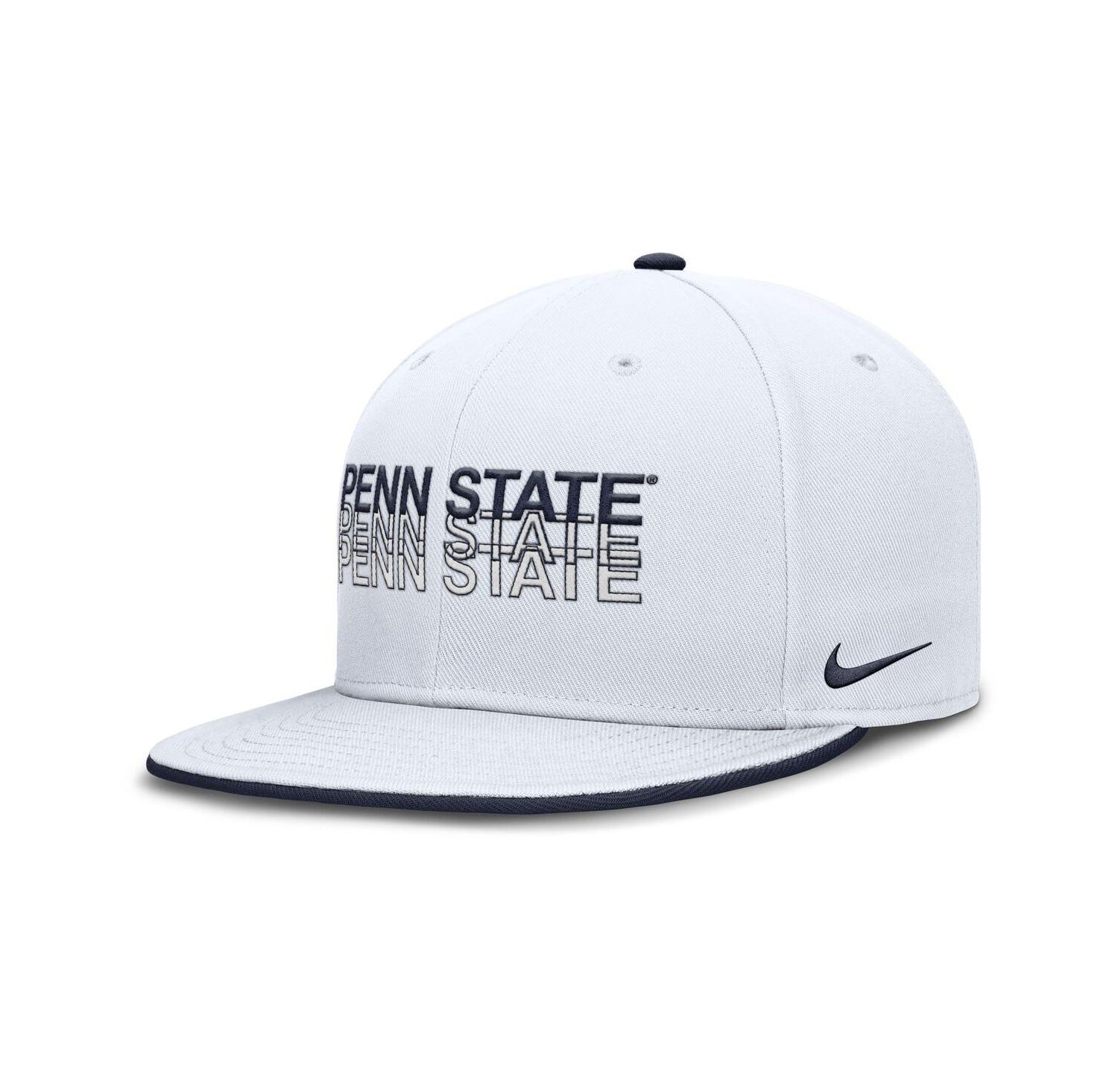 Men's White Penn State Nittany Lions True Primetime Performance Fitted Hat