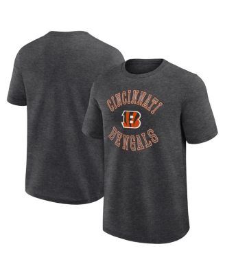 Logo Athletic - Men's Heather Charcoal Cincinnati Bengals Success T-Shirt