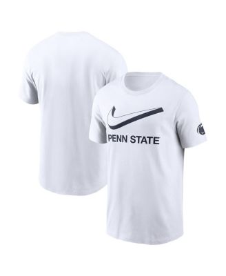 Nike - Men's White Penn State Nittany Lions Primetime 2-Hit Swoosh T-Shirt