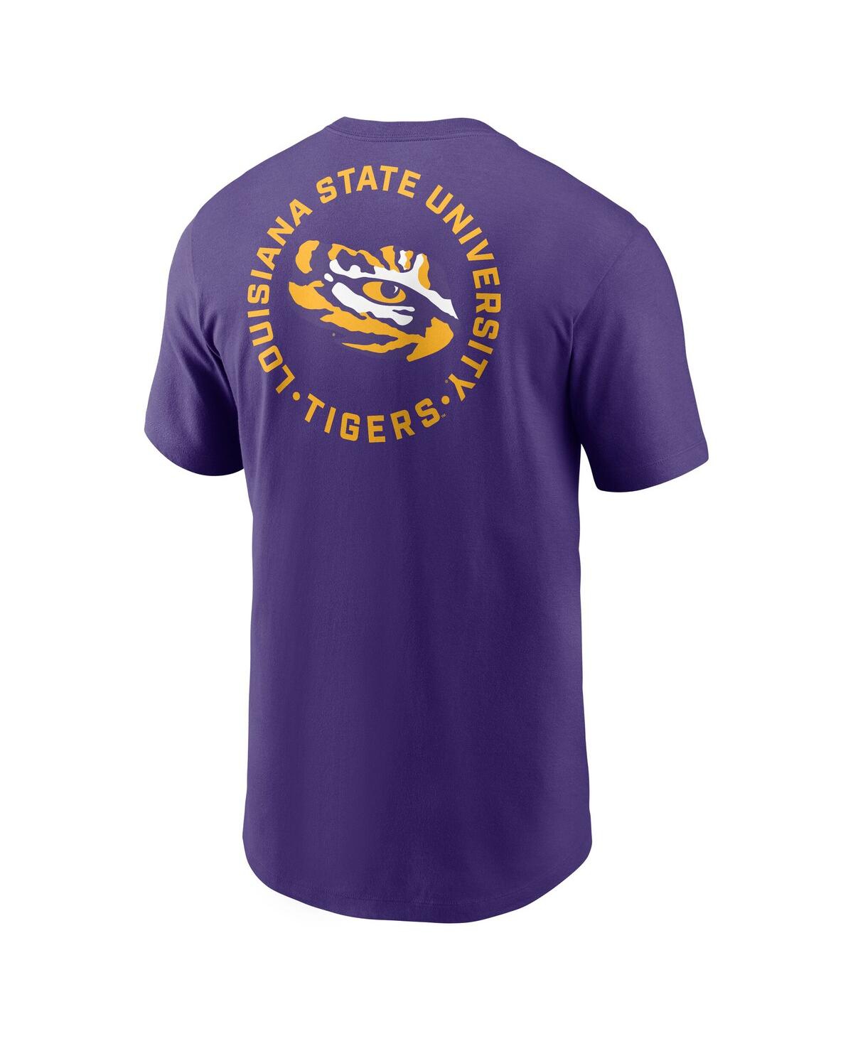 Nike Lsu Campus 2-hit  Men's College T-shirt In Purple