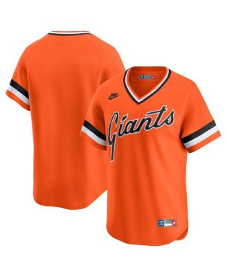 Nike - Men's Orange San Francisco Giants Throwback Cooperstown Collection Limited Jersey