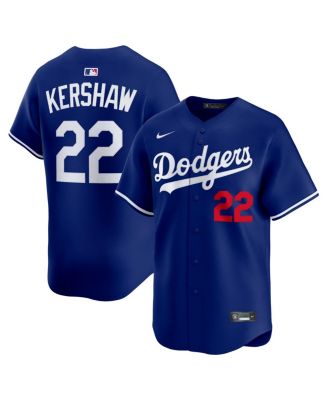 Nike - Men's Clayton Kershaw Royal Los Angeles Dodgers Alternate 2 Limited Player Jersey
