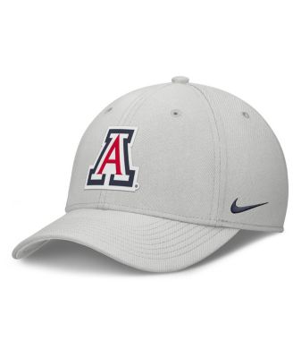 Nike - Men's Gray Arizona Wildcats Rise Practice Performance Adjustable Hat