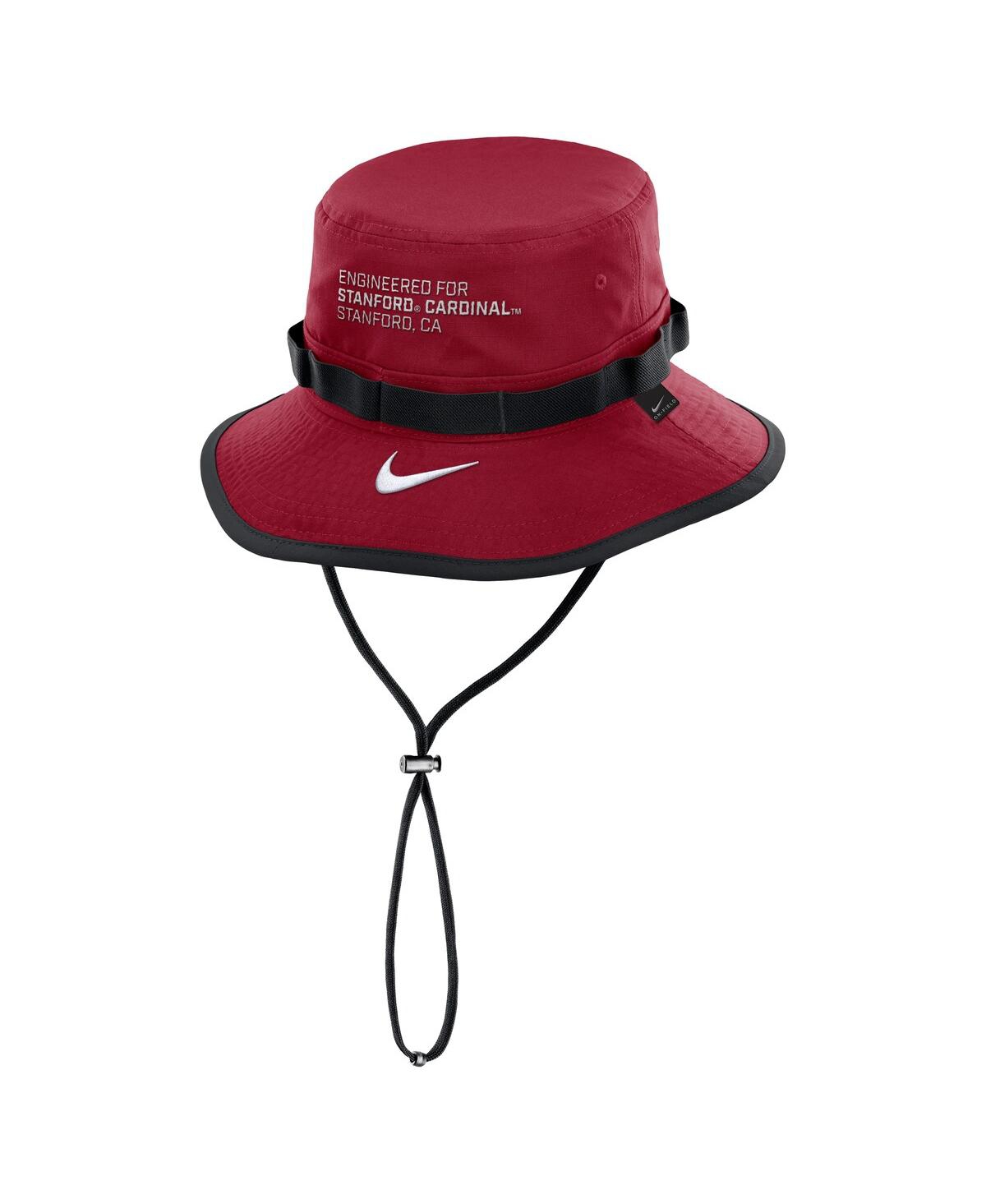Nike Men's Cardinal Stanford Cardinal 2025 Sideline Apex Boonie Performance Bucket Hat In Red