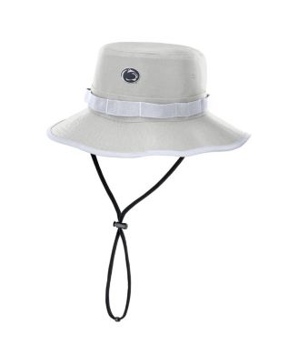 Nike - Men's Gray Penn State Nittany Lions 2025 Sideline Apex Boonie Performance Bucket Hat