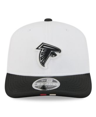 Men's White/Black Atlanta Falcons 2025 NFL Training Camp 9SEVENTY Adjustable Hat