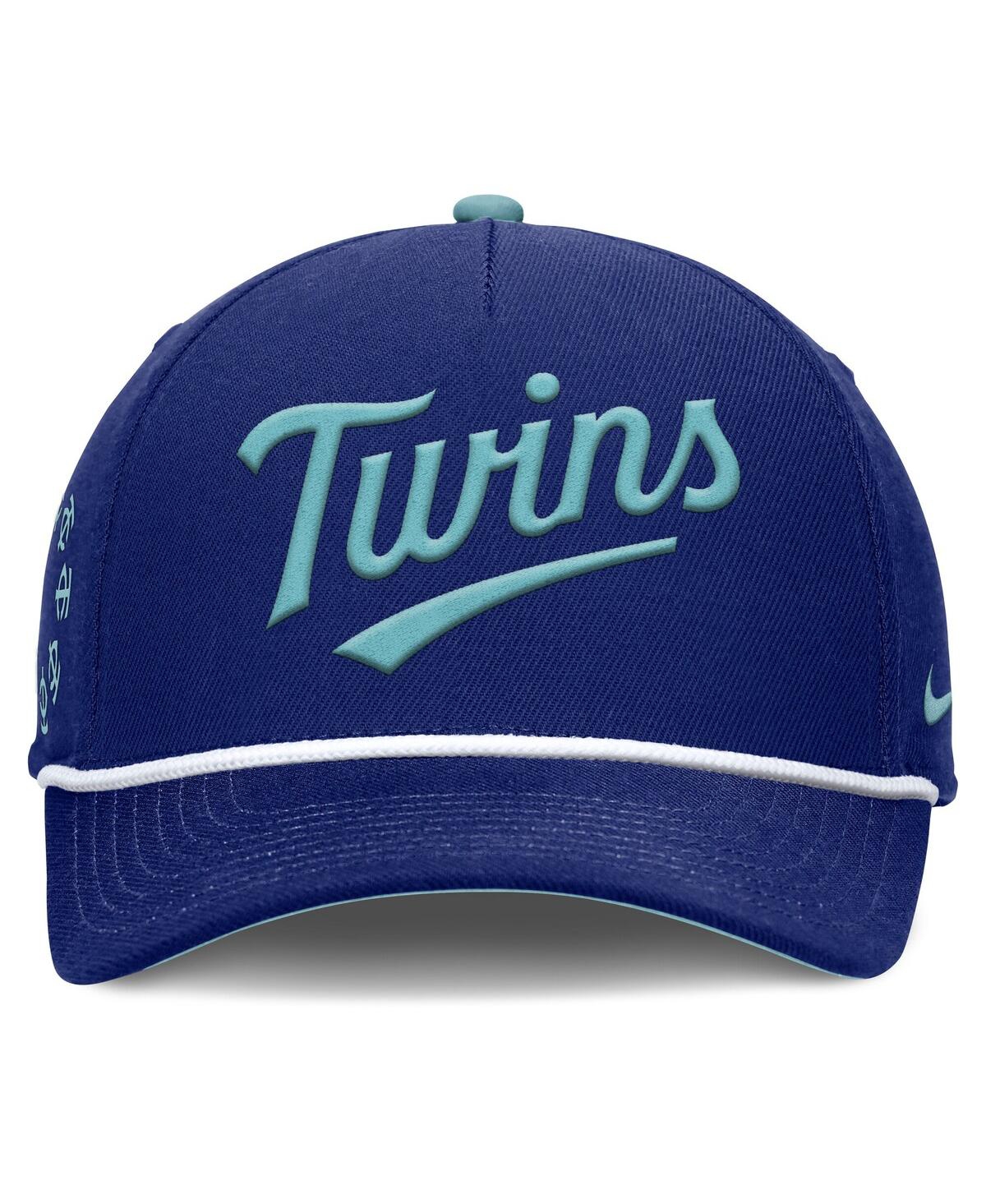 Nike Men's Royal Minnesota Twins Father's Day Rise Adjustable Hat